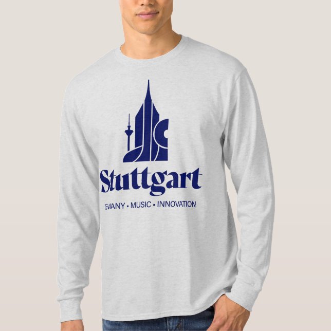 Stuttgart Deutschland Europa T-Shirt (Vorderseite)