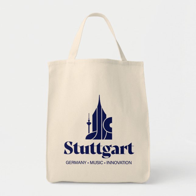 Stuttgart Deutschland Europa Tragetasche (Vorne)