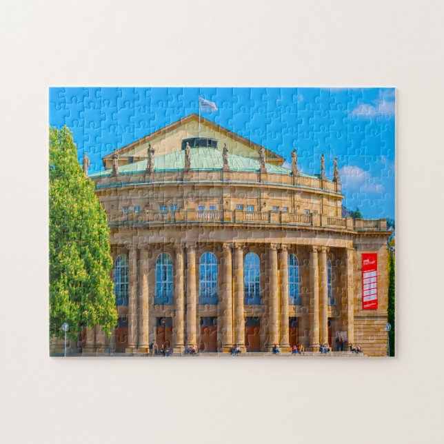 Stuttgart Deutschland. Puzzle (Horizontal)