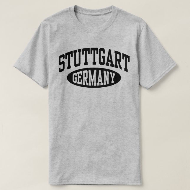 Stuttgart Deutschland T-Shirt (Design vorne)