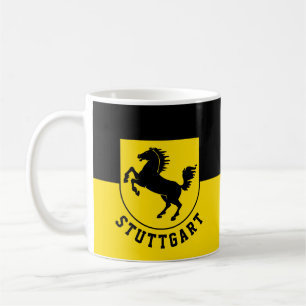 Stuttgart-Flagge (Deutschland) Kaffeetasse