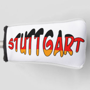 Stuttgart - Golf Head Cover in Graffiti Headcover