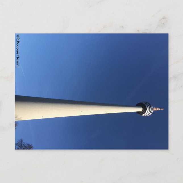 Stuttgart sagt Hallo Postkarte (Vorderseite)