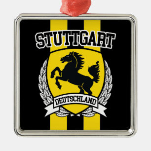 Stuttgart Silbernes Ornament