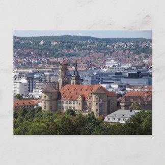 Stuttgart Stadtansicht - Altes Schloss Postkarte