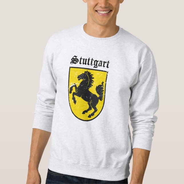 Stuttgart Wappen Sweatshirt (Vorderseite)