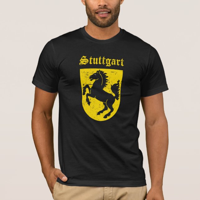 Stuttgart Wappen T-Shirt (Vorderseite)