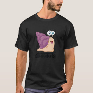 Stutu Turbo Snail Idee für Männer Jungen T-Shirt