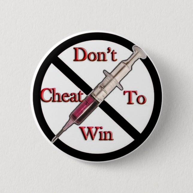 Stützantidoping Button (Vorderseite)