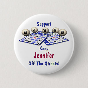Stützbingo Button