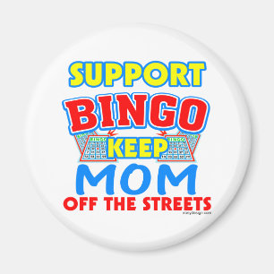 Stützbingo-Mama Magnet