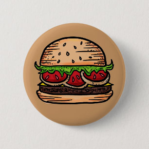 Stützburger-Spaßknopf Button