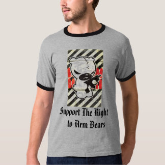 Stützen Sie das Recht, Bären zu bewaffnen T-Shirt