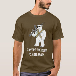 Stützen Sie das Recht, die besonders angefertigte T-Shirt