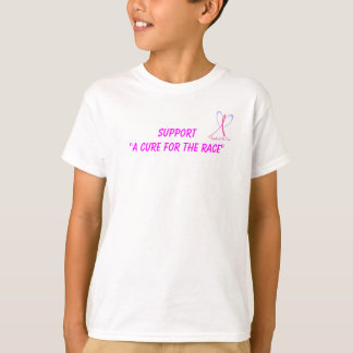 Stützen Sie "eine Heilung für das Rennen " T-Shirt