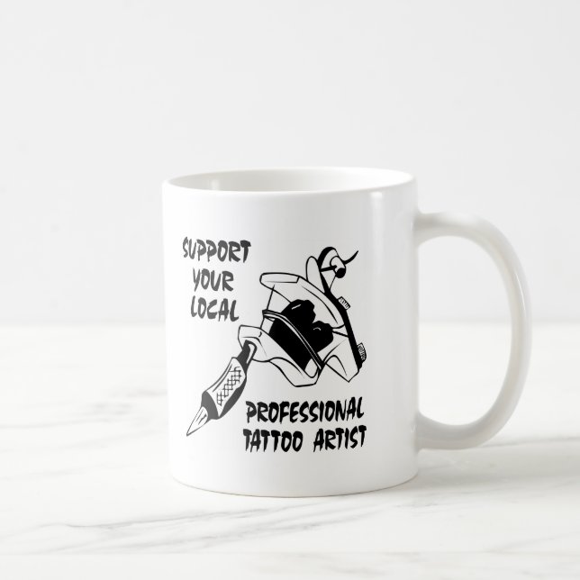 Stützen Sie Ihren lokalen beruflichen Kaffeetasse (Rechts)