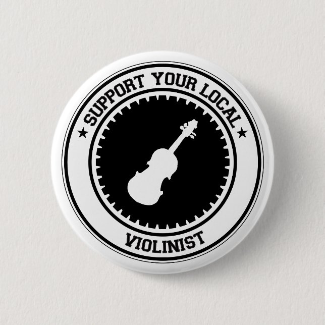 Stützen Sie Ihren lokalen Violinisten Button (Vorderseite)