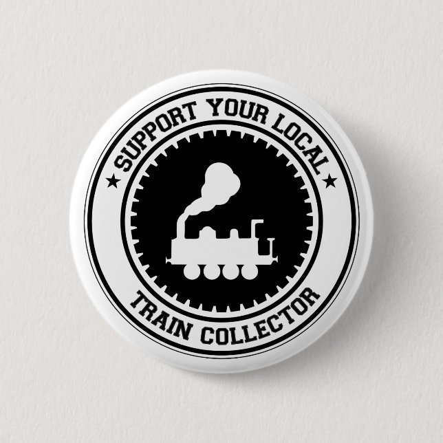 Stützen Sie Ihren Nahverkehrszug-Kollektor Button (Vorderseite)