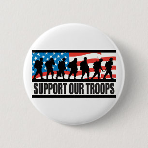 Stützen Sie unsere Truppen Button