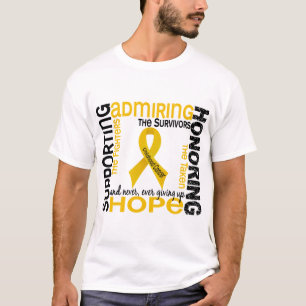 Stützenc$bewundern, den 9 Kindheits-Krebs ehrend T-Shirt