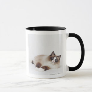 Stützende Katze Tasse