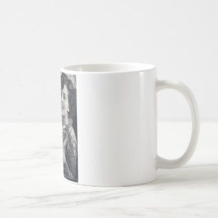 Stützende tätowierte Dame Tasse