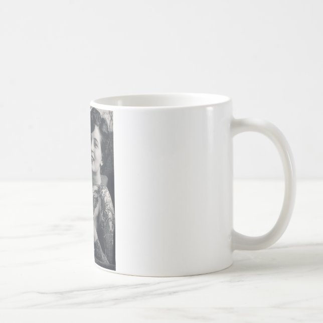 Stützende tätowierte Dame Tasse (Rechts)