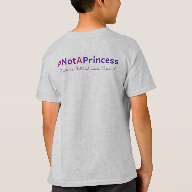 Stützjulia Kampf! #JuliaStrong T-Shirt (Rückseite)