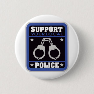Stützlokale Polizei Button