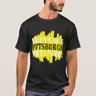 Stützpittsburgh-Musik-T - Shirt