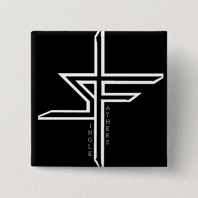 StützSingle-Väter Button (Vorderseite)