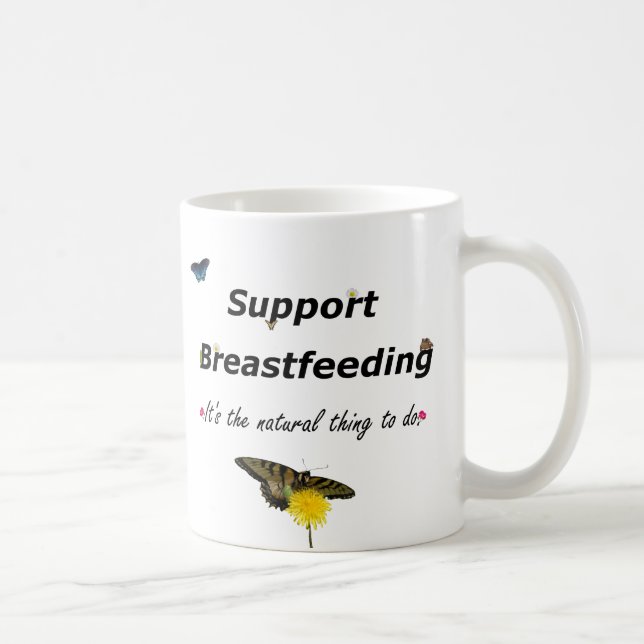 Stützstillender Naturentwurf Tasse (Rechts)