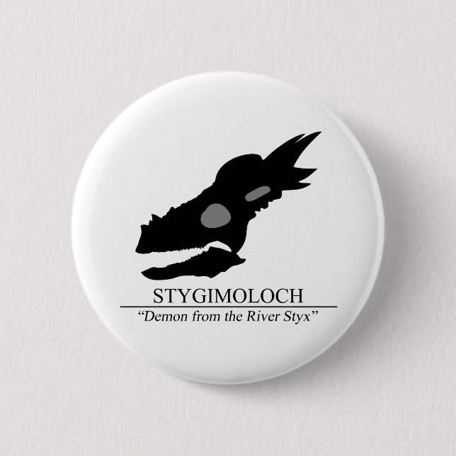 Stygimoloch Skull Button (Vorderseite)