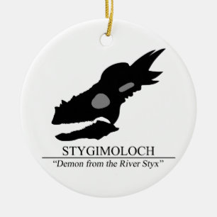 Stygimoloch Skull Keramikornament