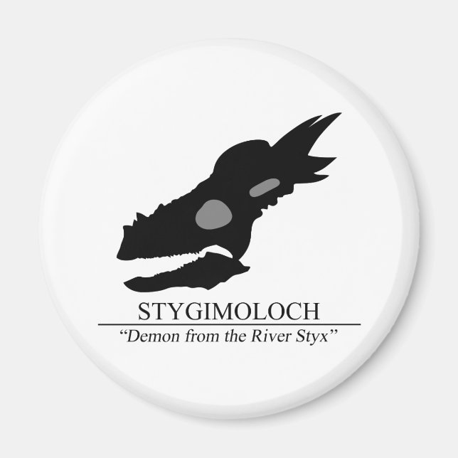 Stygimoloch Skull Magnet (Vorne)