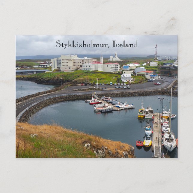 Stykisholmur, Island, Postkarte (Vorderseite)
