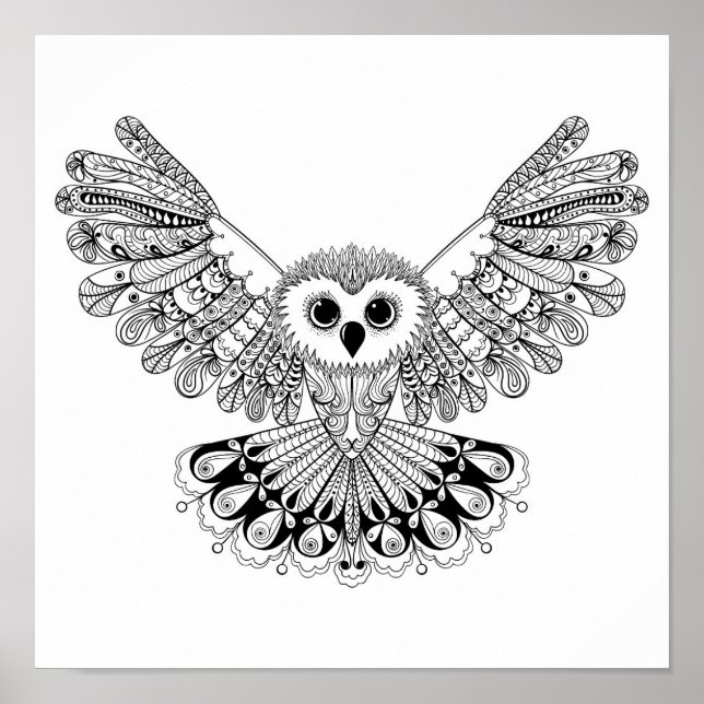 Style Black Owl 2 Poster (Vorne)