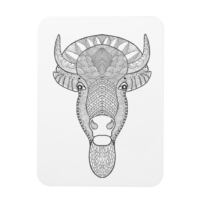 Style Bull Head Magnet (Vertikal)