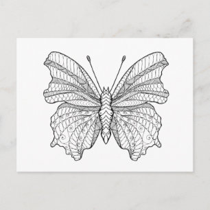Style Butterfly 3 Postkarte