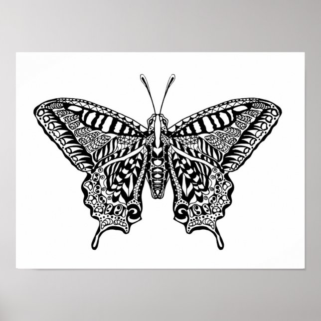 Style Butterfly 4 Poster (Vorne)