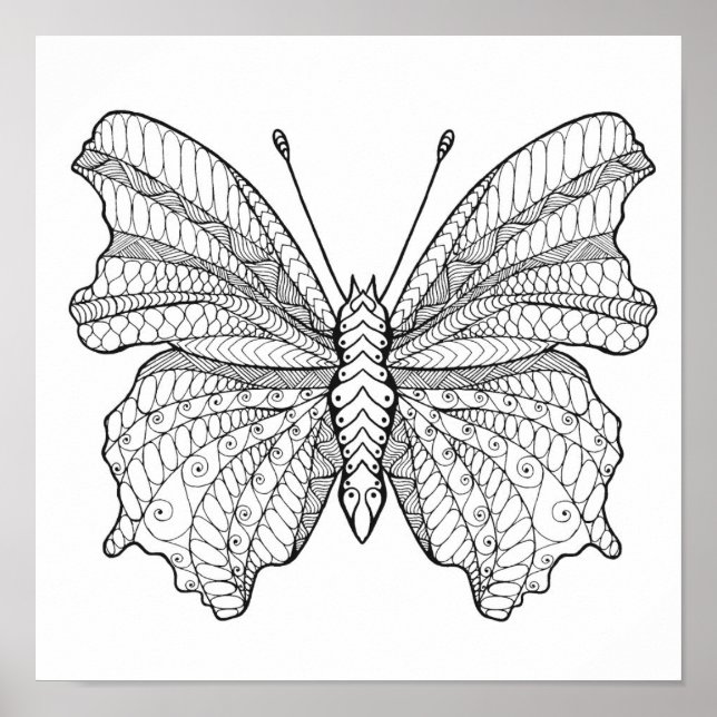Style Butterfly 6 Poster (Vorne)