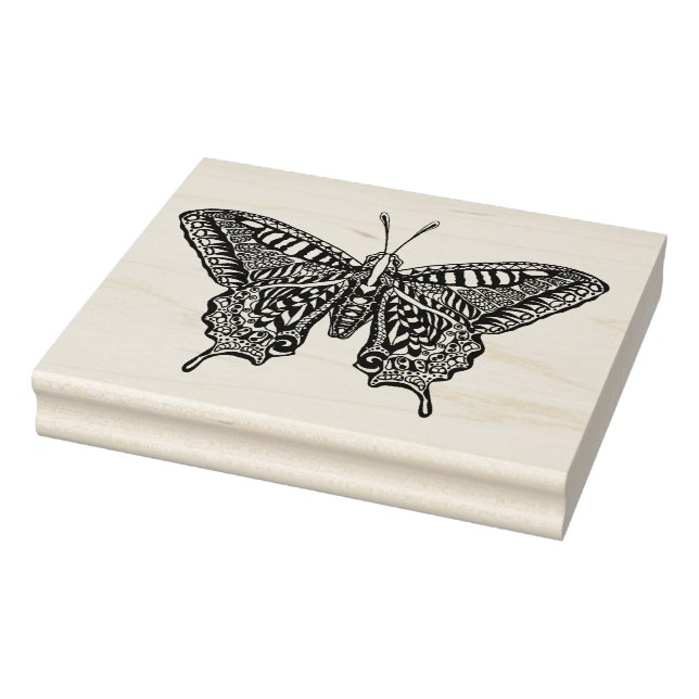 Style Butterfly Gummistempel (Stempel)