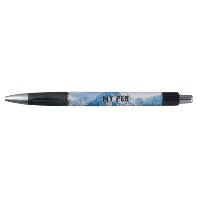 Style Emmy Custom My Pen Text Name Sky Blue Image Kugelschreiber (Vorderseite)