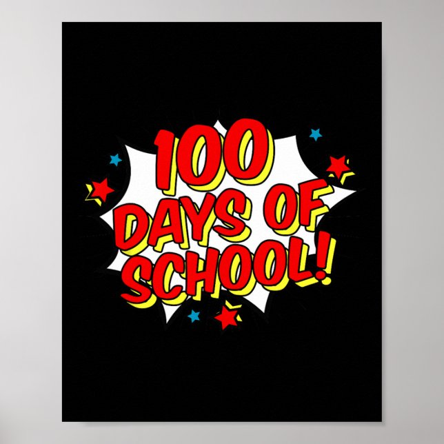Style Happy 100. 100 Tage der Schule Poster (Vorne)