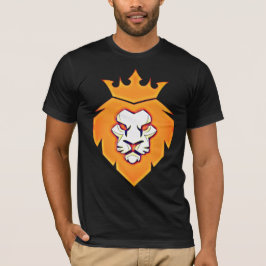 Style King Lion mit Crown im Summer Color T - Shir T-Shirt