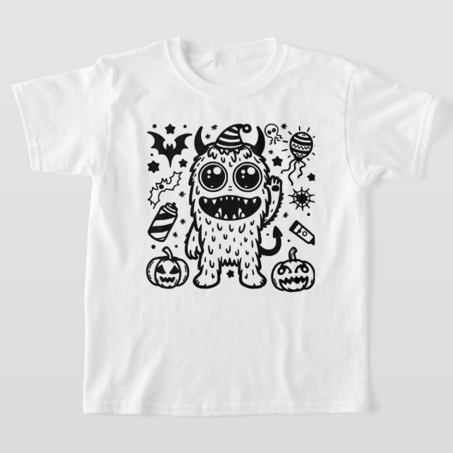 Style Spook: Dein perfektes Halloween-T-Shirt T-Shirt (Ablage )