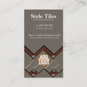 Style Tiles Business Card Visitenkarte