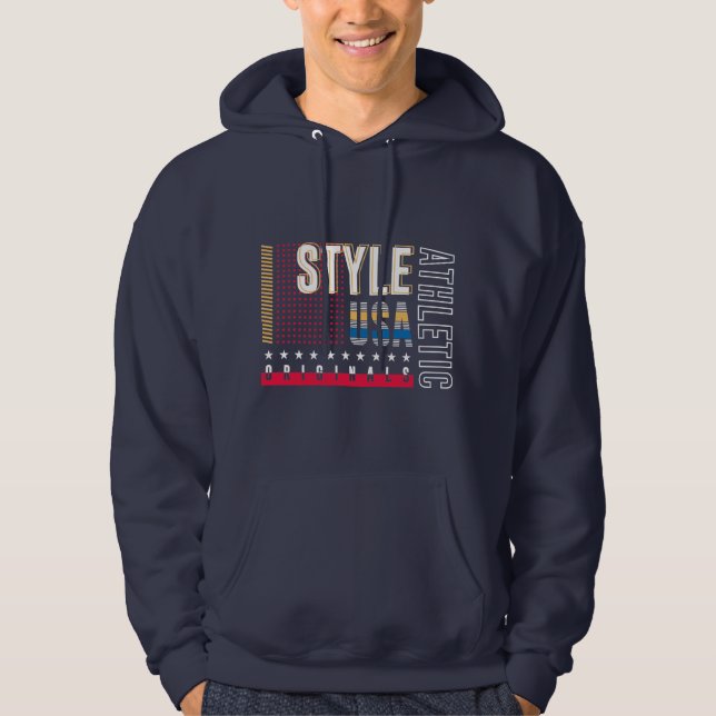Style USA Athletic Hoodie (Vorderseite)