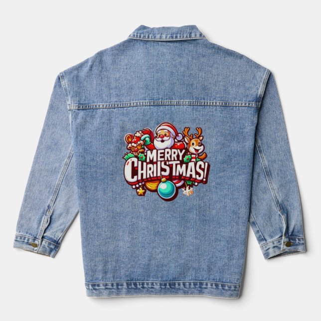 Style Women's Denim Jacket (Jean Jacket) Diese Kus Jeansjacke (Rückseite)