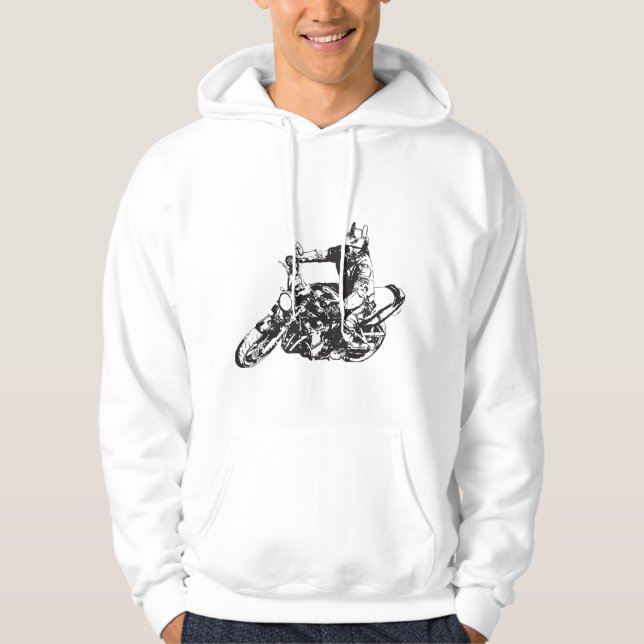 Stylesfahrt - Hoodie für Motorradfans (Vorderseite)